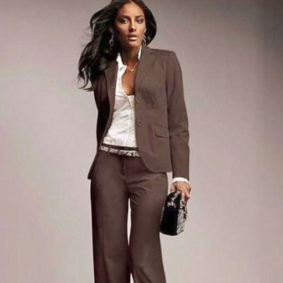 Body by Victoria Secret brown blazer single button jacket - Picture 1 of 10